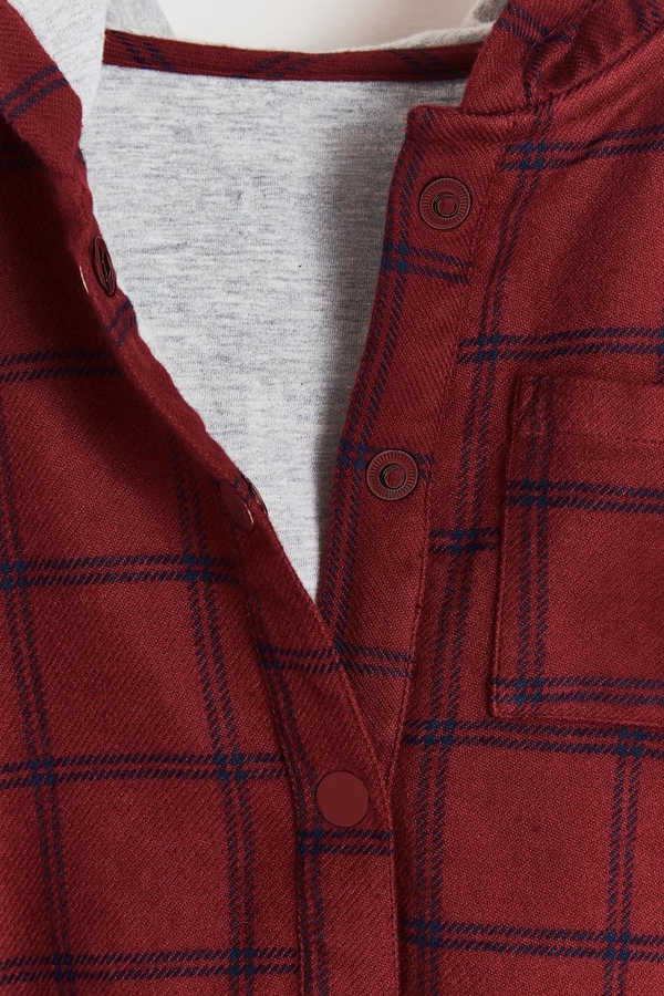 Bill Plaid Button-Front Shirt