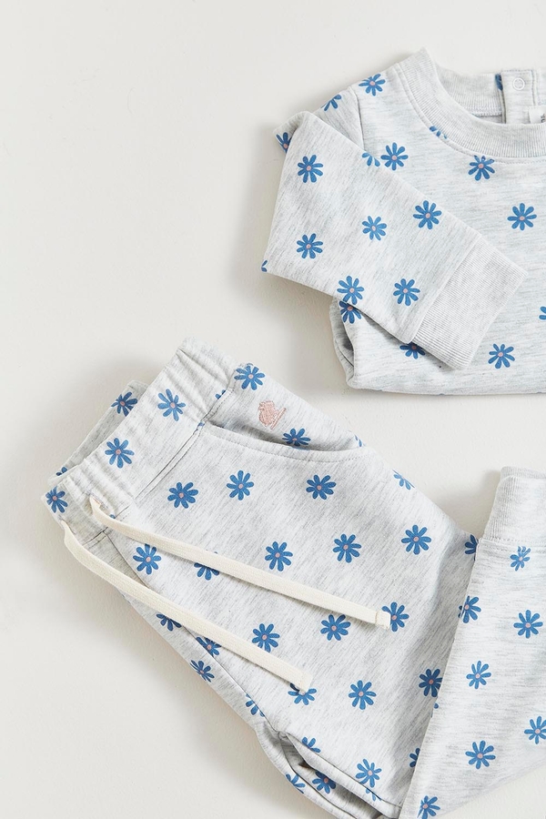 Daisy Print Jogger