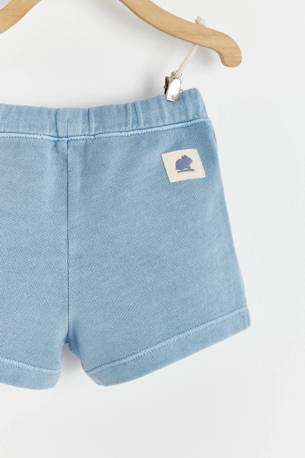 Premium Cotton Essentials Thai Short for Infant. Back detail view