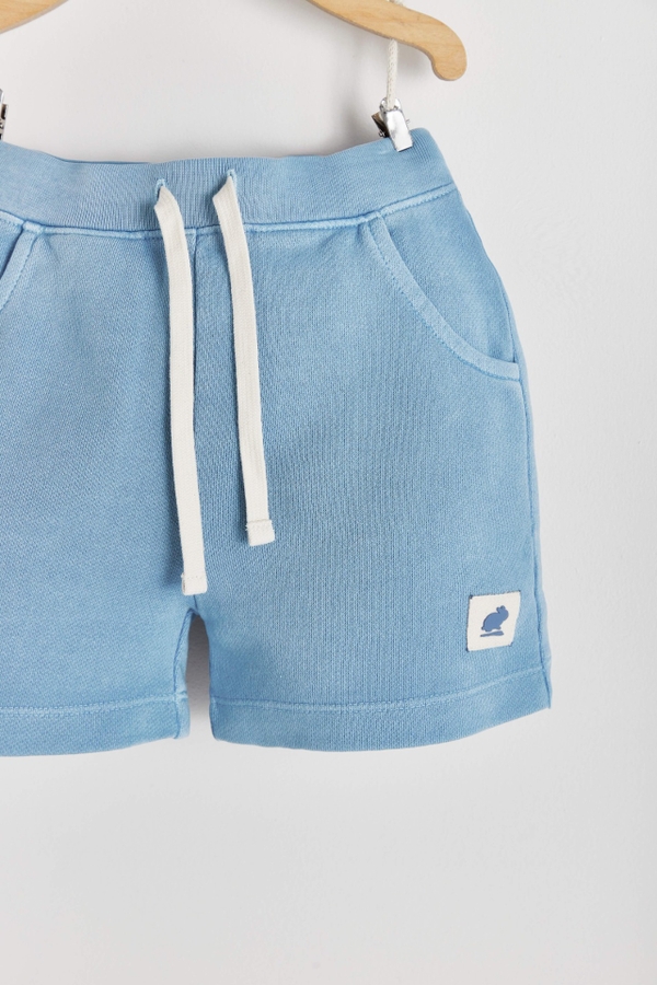 Premium Cotton Essentials Bermuda for Toddler. Detail view