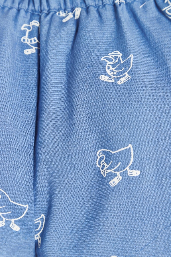 Premium Cotton Raphael Short for Toddler. Pattern view