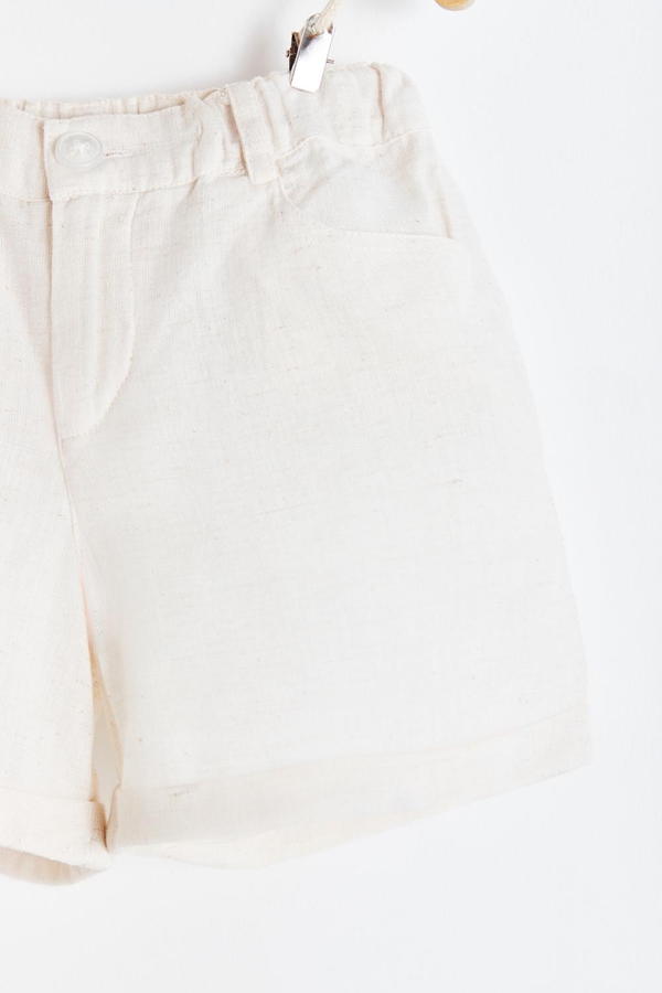 Linen Bermuda