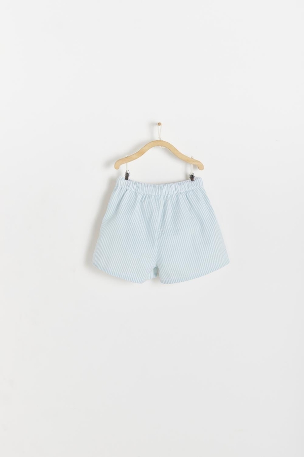 Premium Cotton Circus Short for Toddler. Back view