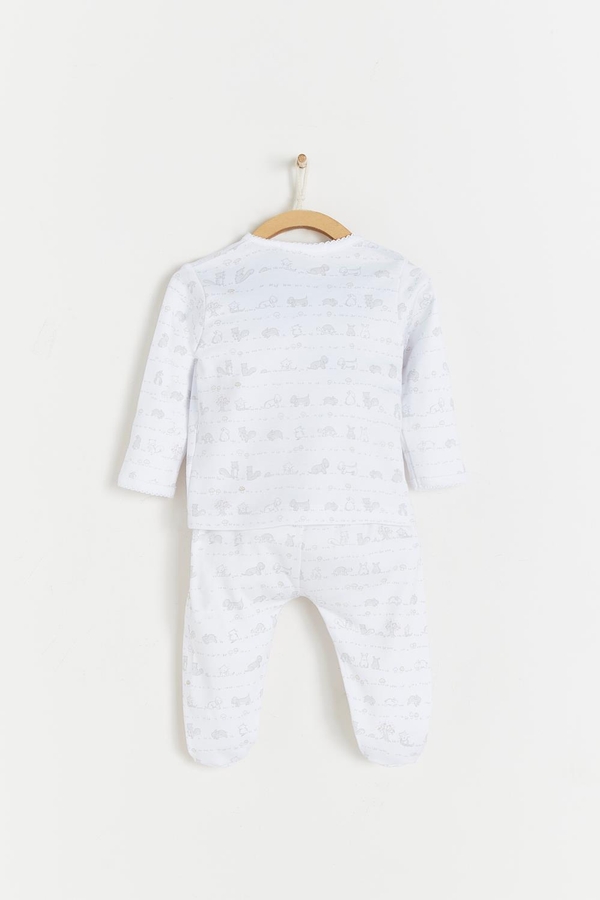 In the Woods Kimono Top & Pants Set