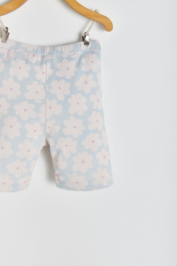 Flower Bike Shorts