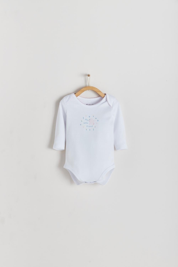 Premium Cotton Mila Bodysuit  for Infant. Front view
