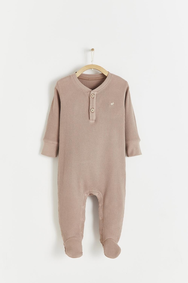 Waffle Footed Playsuit