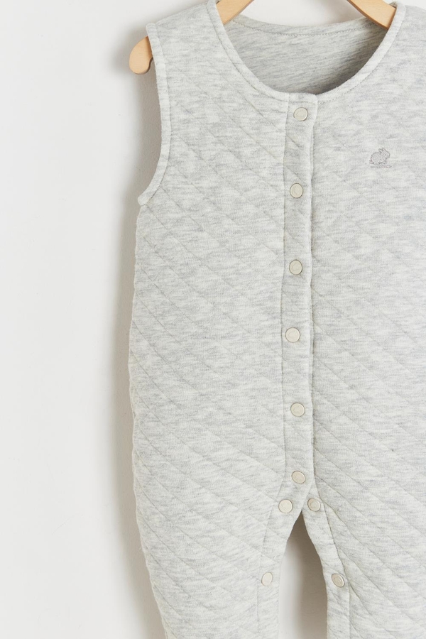 Mini Quilted Overalls