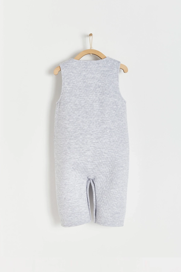 Premium Peruvian Pima Cotton Mat Overall for Infant. Back view
