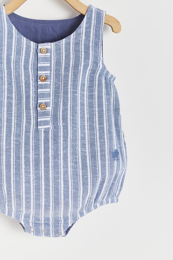 Premium Cotton Rani Coverall for Infant. Detail view