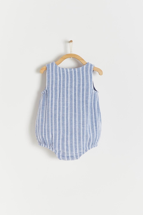 Premium Cotton Rani Coverall for Infant. Back view