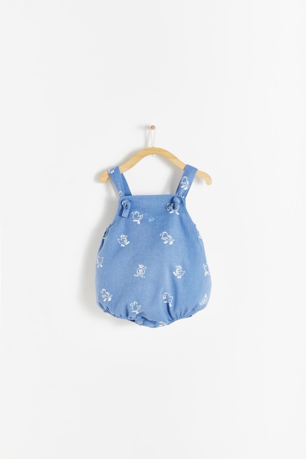 Premium Cotton Raphael Romper for Infant. Front view