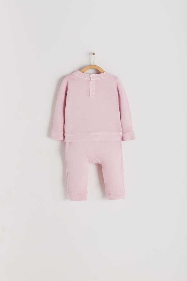 Essentials Sweatshirt Baby Set. Back view