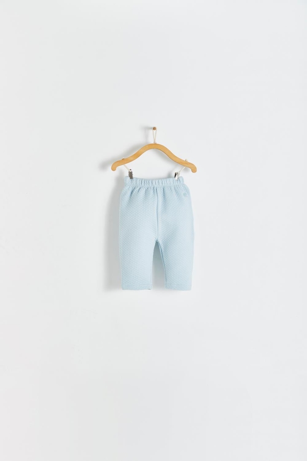 Premium Cotton Oceania Matelasse Pants for Infant. Front view