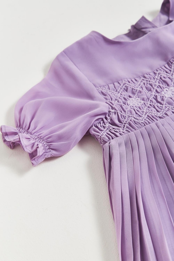 Poppy Pleated Dress
