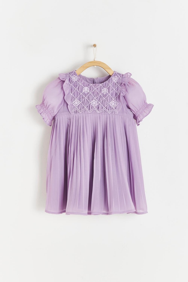 Poppy Pleated Dress