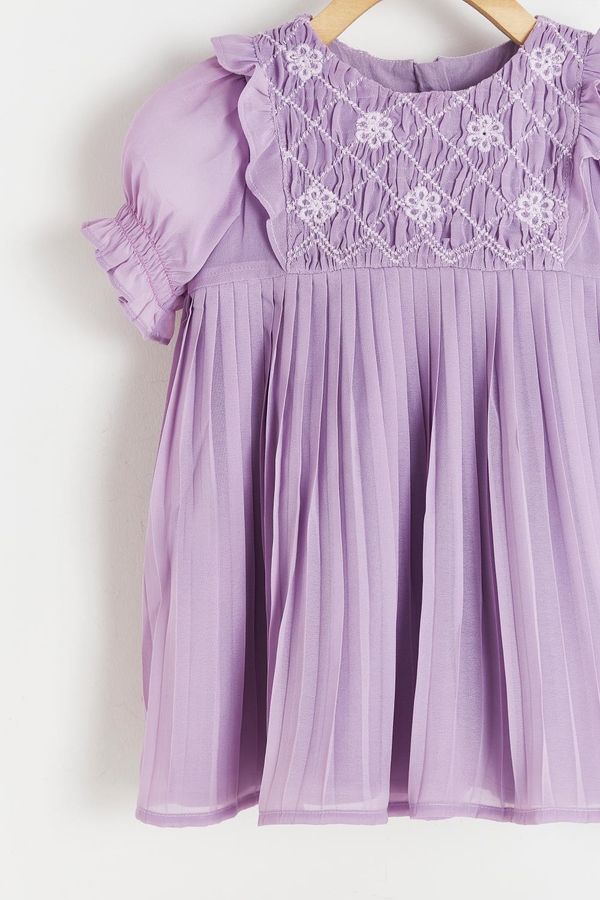 Poppy Pleated Dress