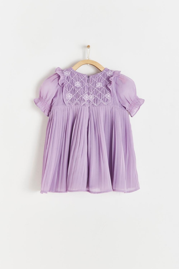 Poppy Pleated Dress
