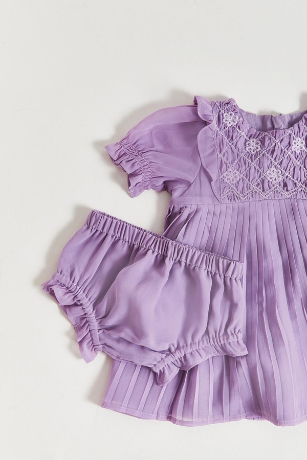 Poppy Pleated Dress