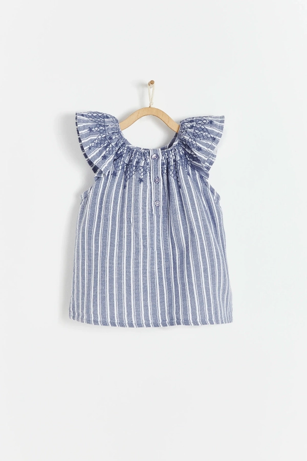 Premium Cotton Rani Dress for Infant. Back view