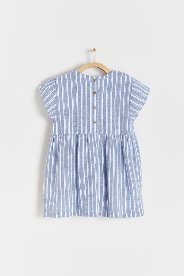 Premium Cotton Rani Dress for Toddler. Back view
