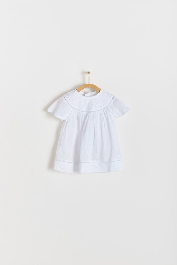 Premium Cotton Bauti Dress for Infant. Front view