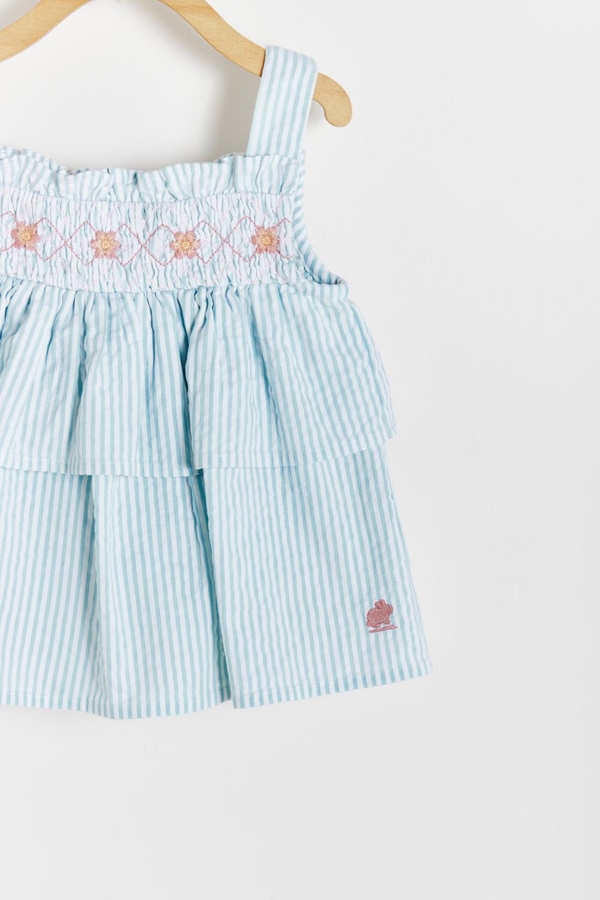 Premium Cotton Circus Dress for Infant. Detail view