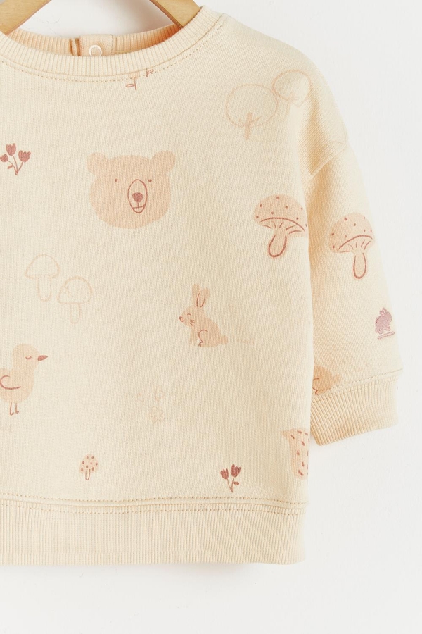Tree Print Sweatshirt