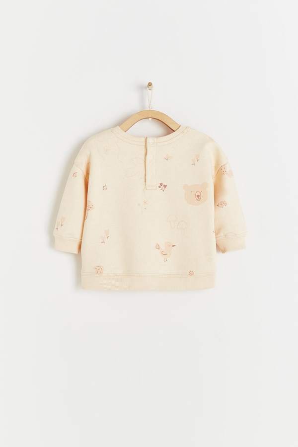 Tree Print Sweatshirt