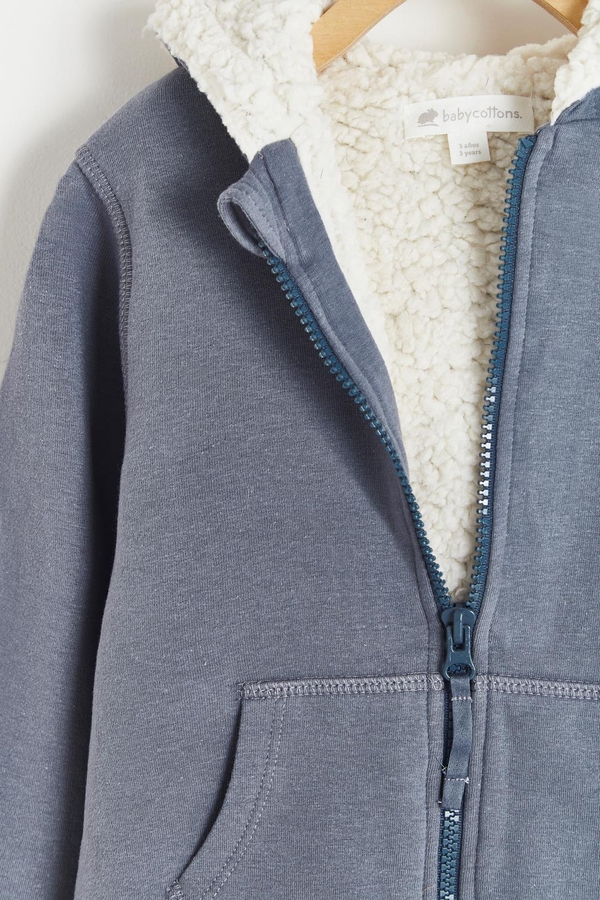 Mundi Fleece & Sherpa Hoodie