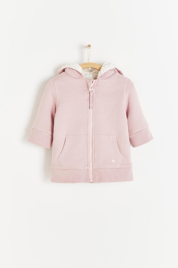 Daisy Fleece & Sherpa Hoodie