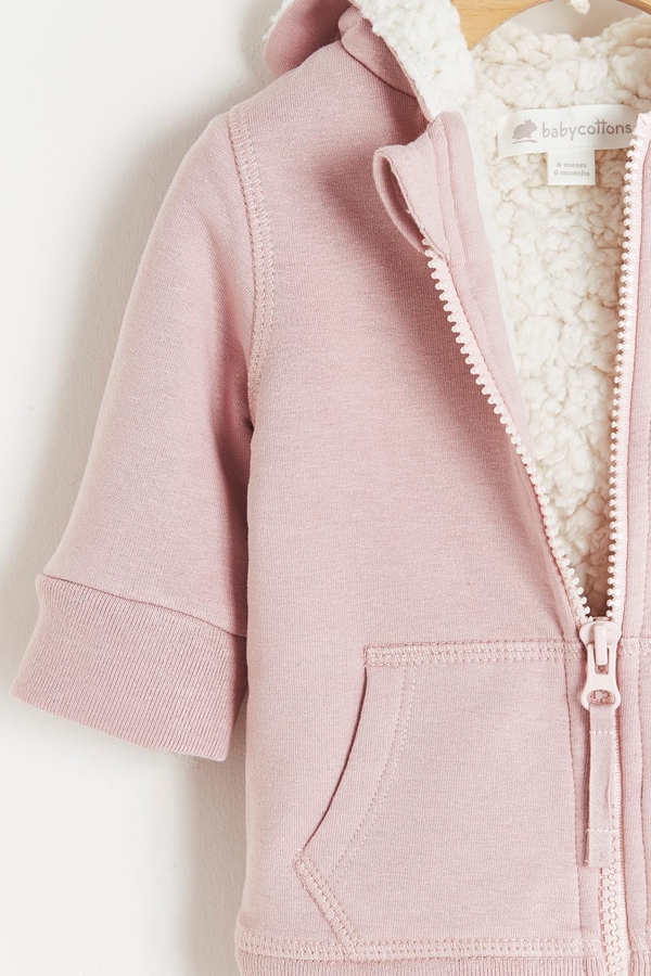 Daisy Fleece & Sherpa Hoodie