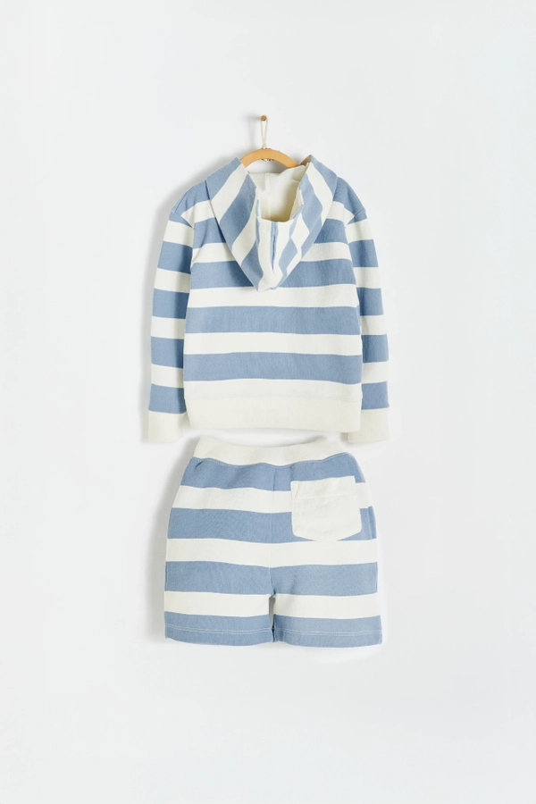 Marsella Striped Set. Back view