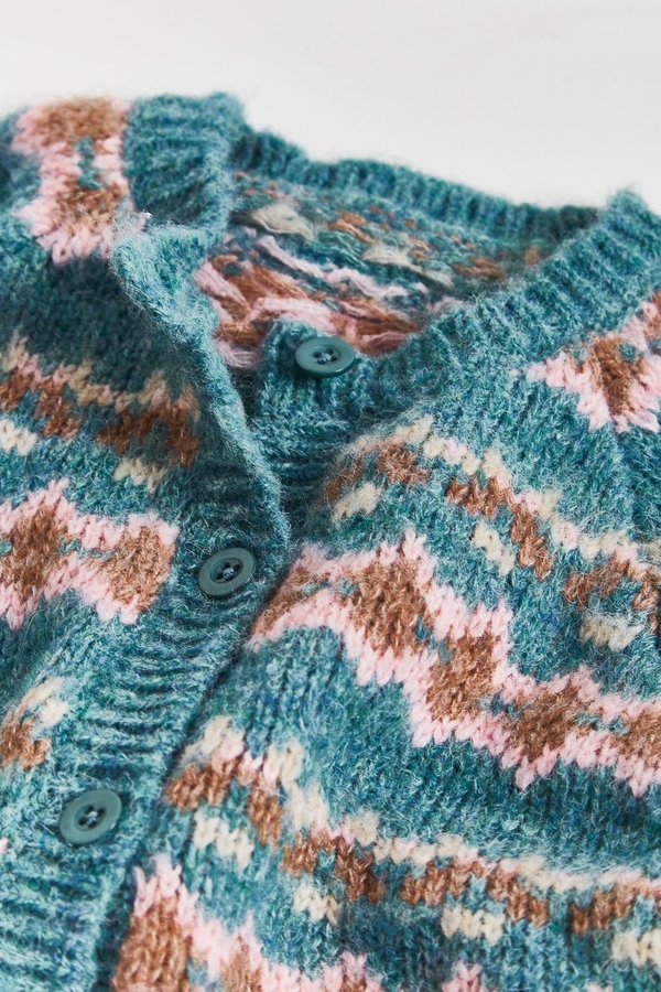 Jaquard Cardigan