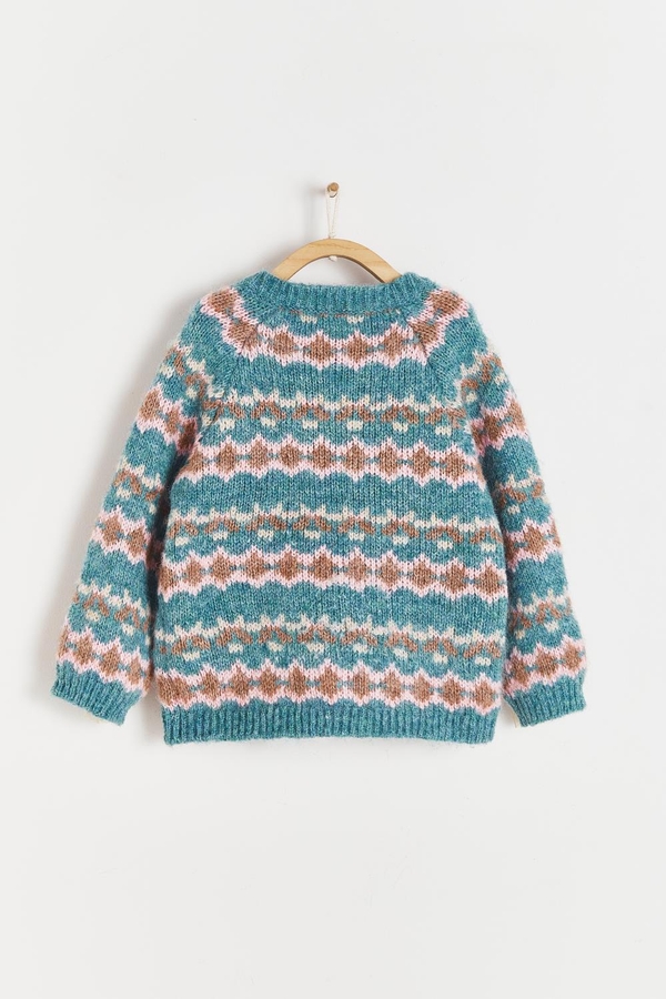 Jaquard Cardigan