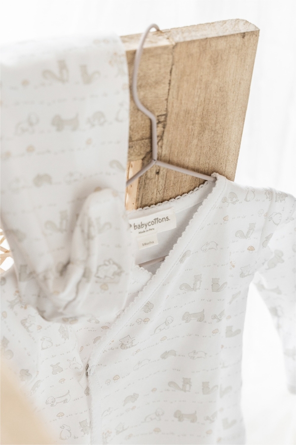 In the Woods Kimono Top & Pants Set