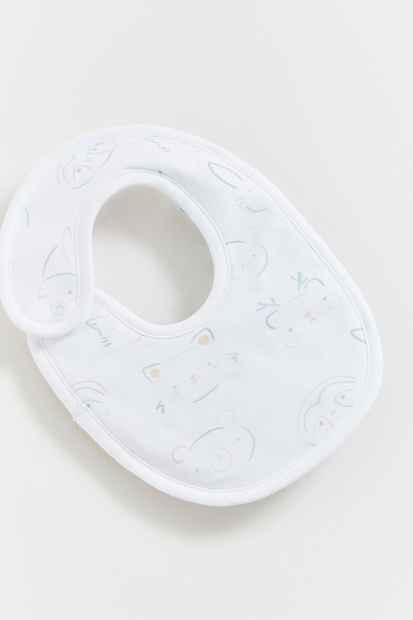 Grey Small Bib