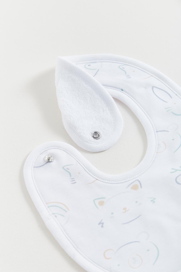 Grey Small Bib