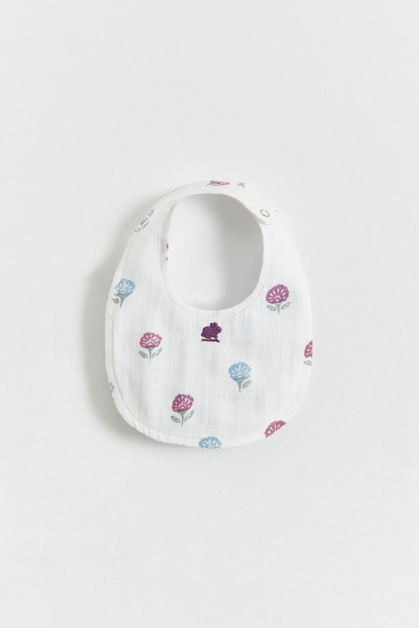Premium Cotton Agra Bib for Infant. Front view