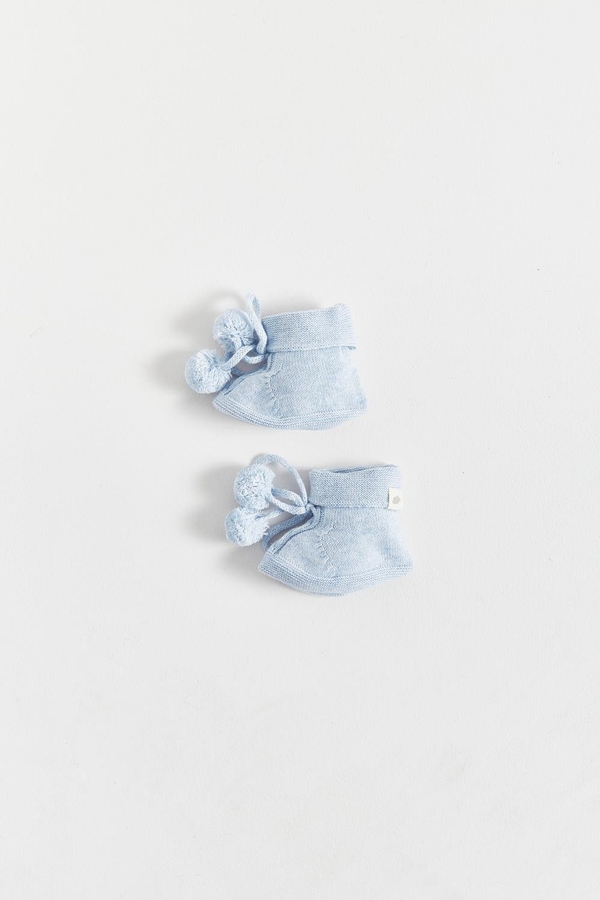 My First Knit Beanie & Booties Set
