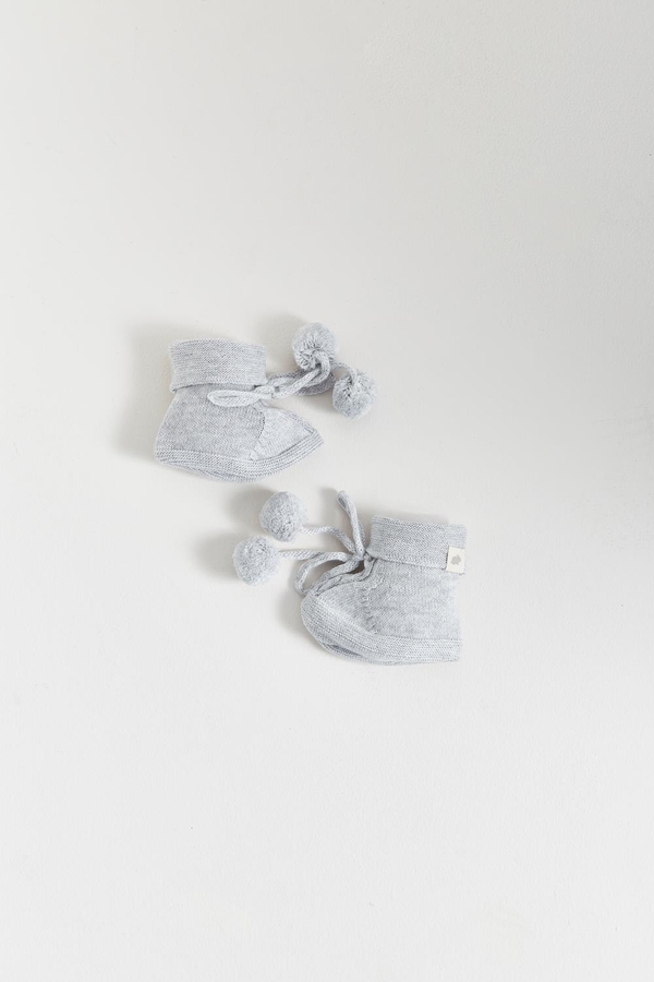 My First Knit Beanie & Booties Set