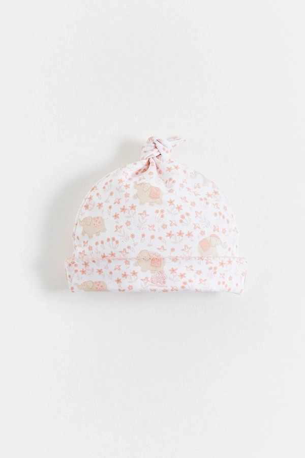 Premium Peruvian Pima Cotton Tika Small Bib for Infant. Front view
