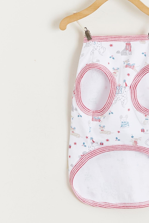 Christmas Pet Pajama | Front Detail