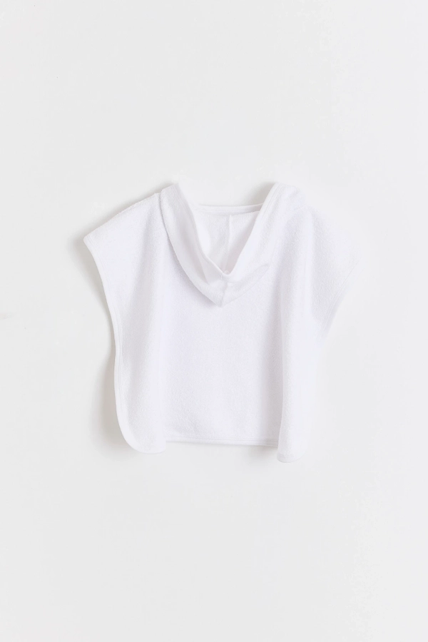 Logo Hooded Poncho Towel