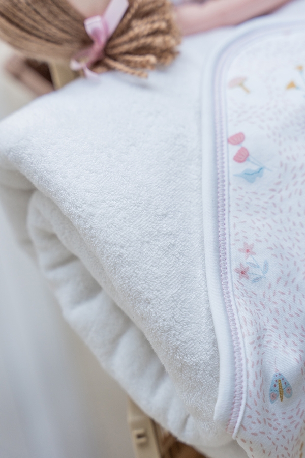 Premium Cotton Delphine Large Hooded Towel for Toddler. Front view