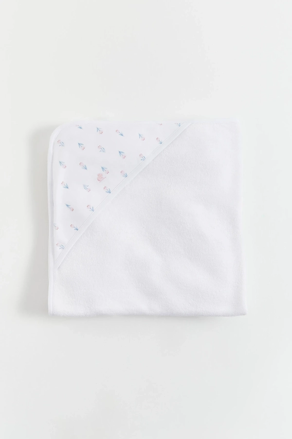 Tulips Small Hooded Towel