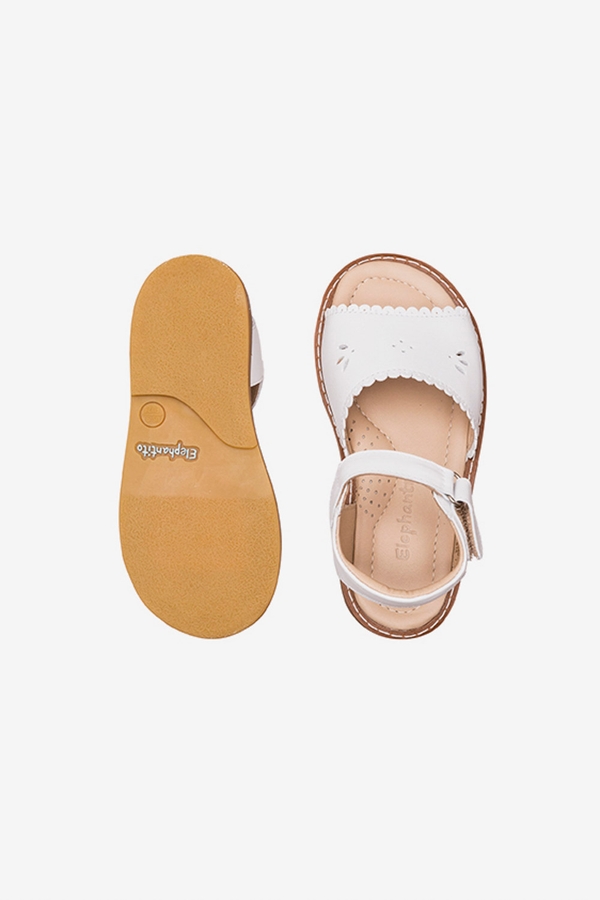 ELEPH Classic Sandal w Scallop